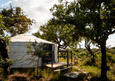 Yurt at Portugal Nature Lodge